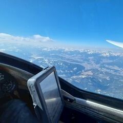 Flugwegposition um 13:34:41: Aufgenommen in der Nähe von Gemeinde Ramingstein, 5591, Österreich in 3607 Meter